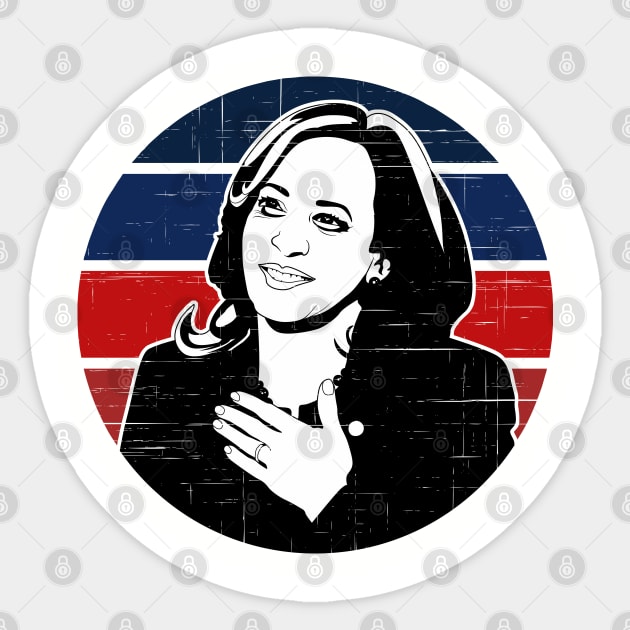 Retro Kamala Harris Sticker by JonesCreations